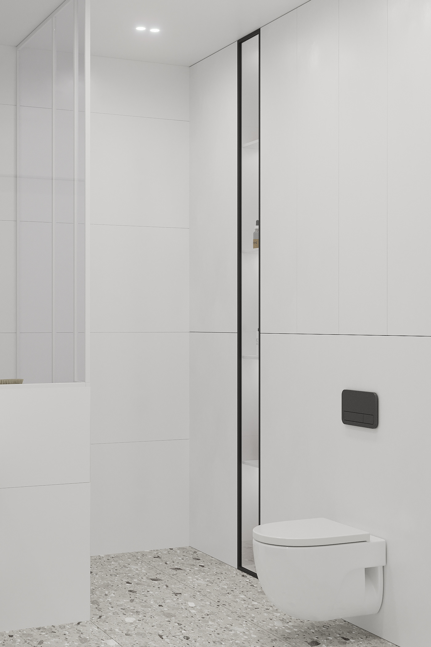 灰色系极简风公寓设计-16