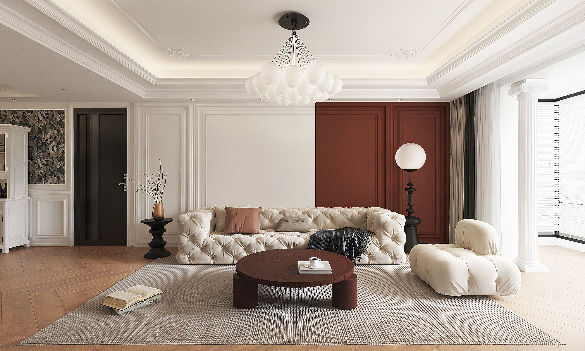 维多利亚法式装修丨中国石家庄丨设计师阿召-11