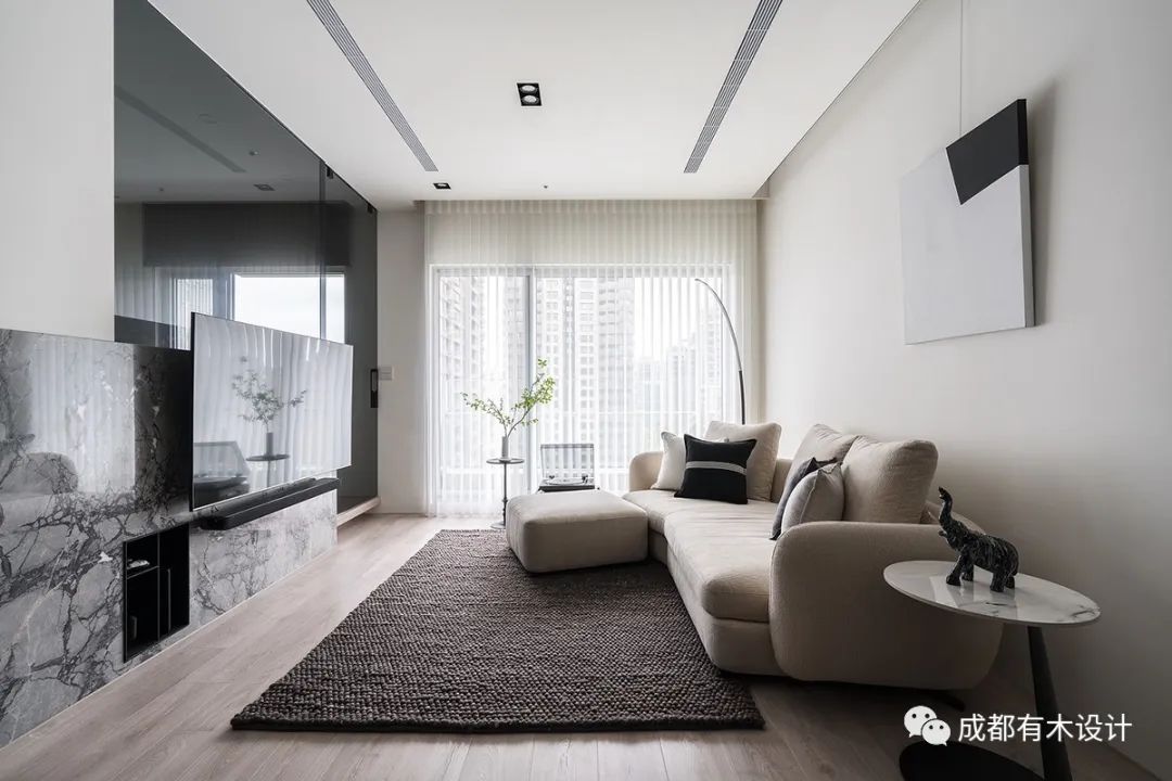 航空业夫妻的浪漫现代简约新婚小居丨砌二-23