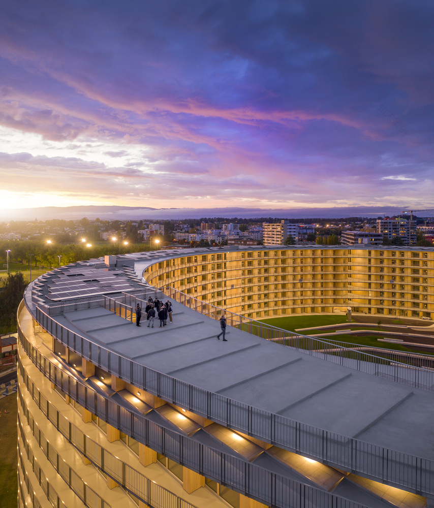 瑞士“旋涡”学生公寓丨瑞士洛桑丨Dürig AG,Itten+Brechbühl AG-29