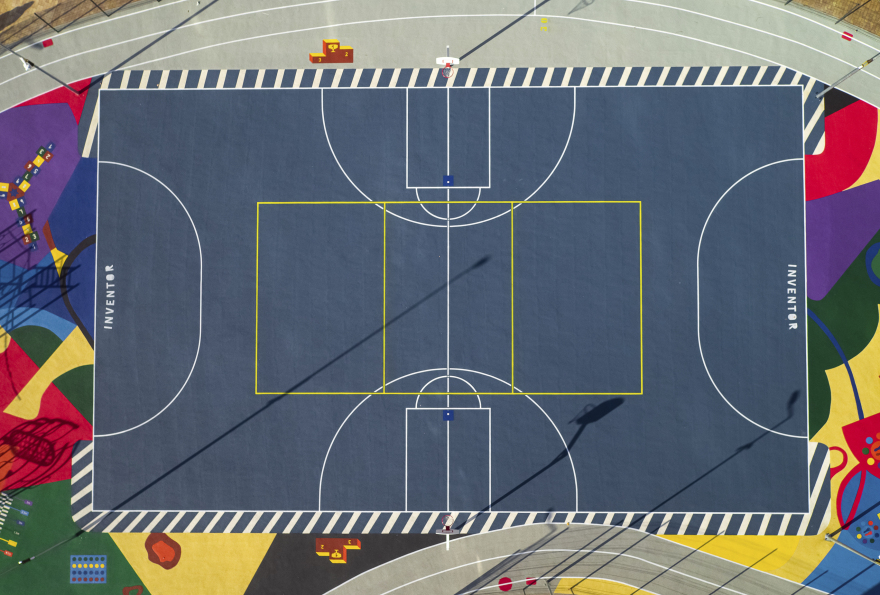 INVENTOR LANDSCAPE学校操场景观项目丨乌克兰基辅丨KYB Architects-16