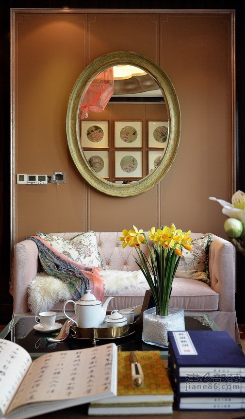 戴昆设计·苏州桃花源203样板间-44