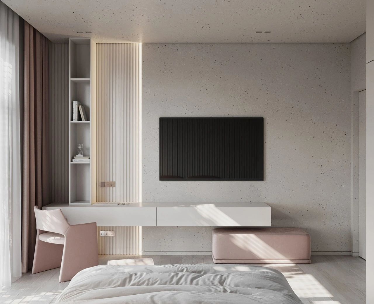 俄罗斯简约优雅公寓设计丨VERITY DESIGN-59