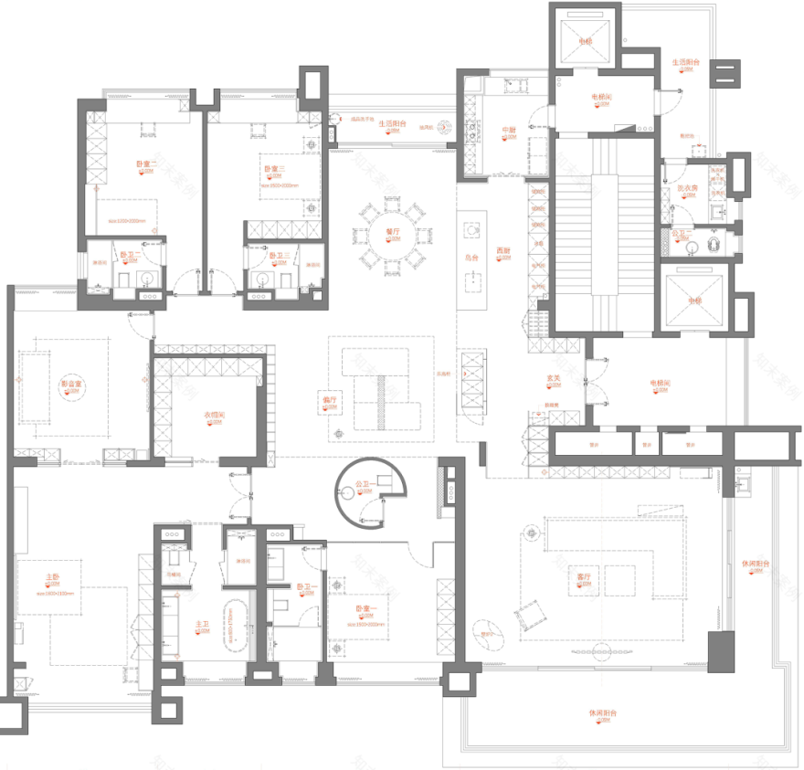 广州三口之家平层样板设计丨中国广州-47