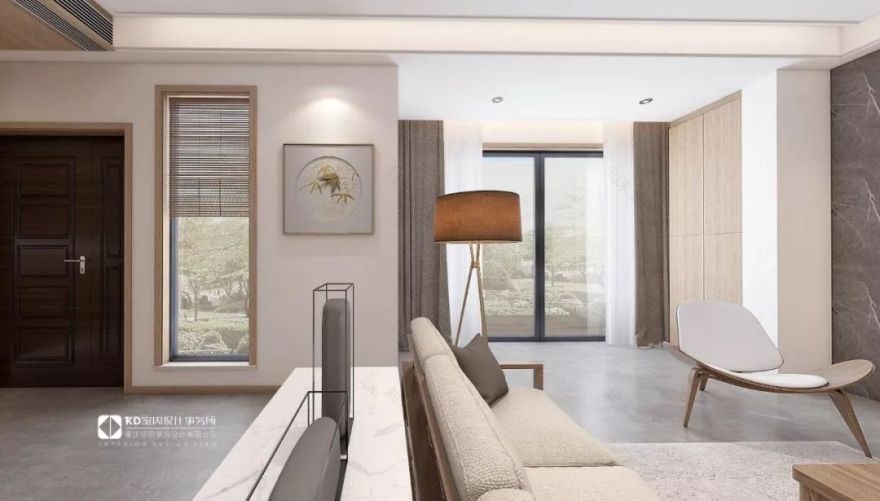 重庆花语佰骊 | 简约禅意,打造室内室外一体化生活空间-24