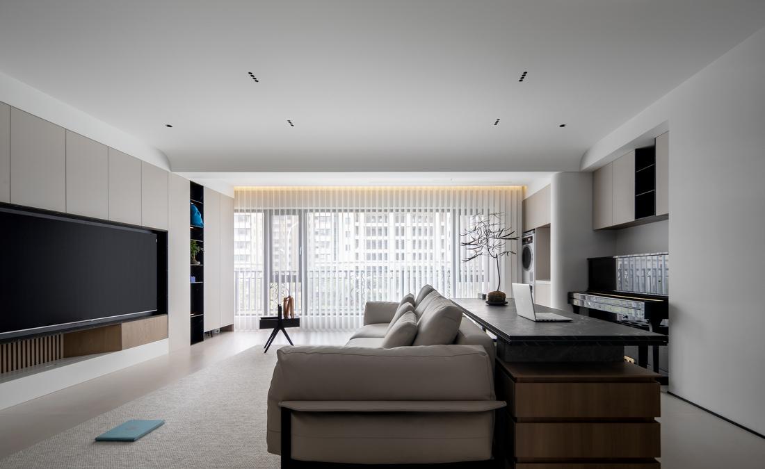 现代简约三居室-10