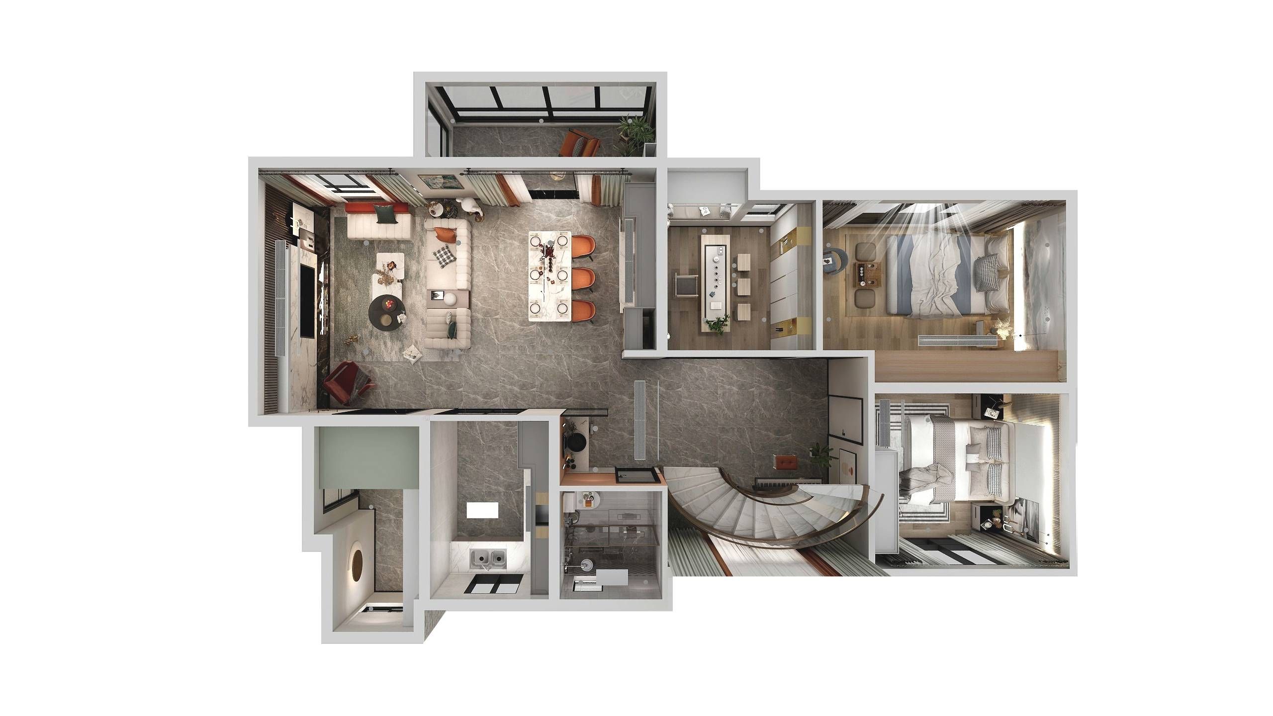 《坚持到底》轻奢别墅-9