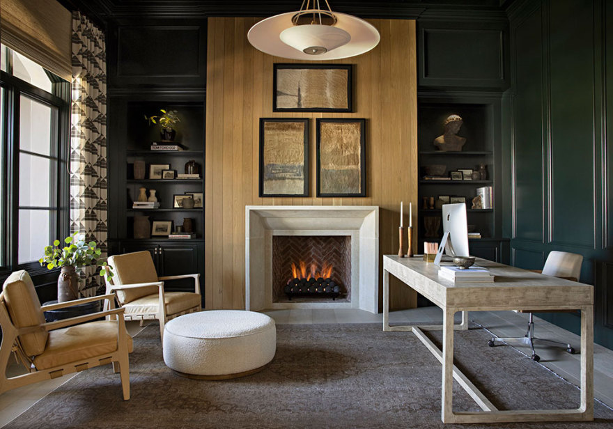 加利福尼亚的地中海风情:在圣达菲翻新的家-9