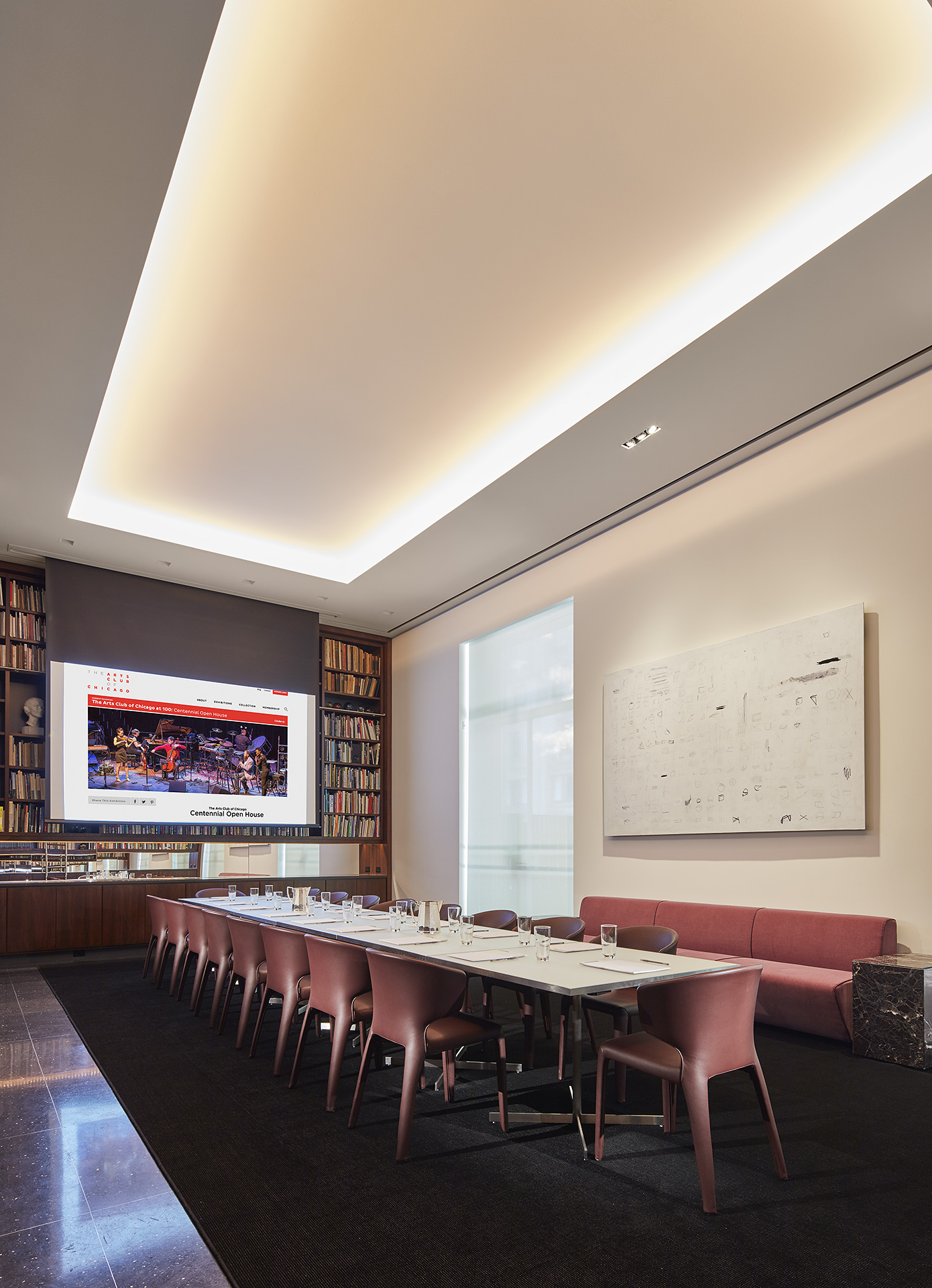 艺术俱乐部芝加哥的客厅-9