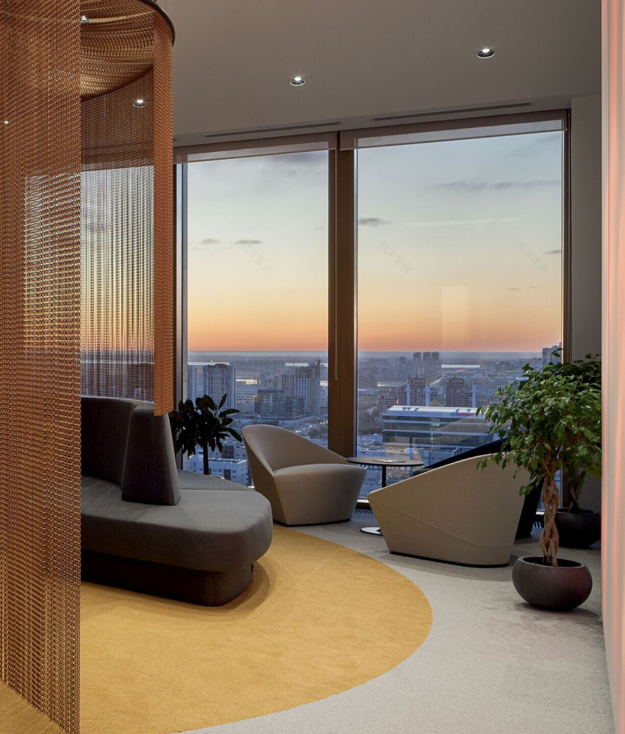 纳扎尔巴耶夫中心 | SOM 打造未来办公空间-14