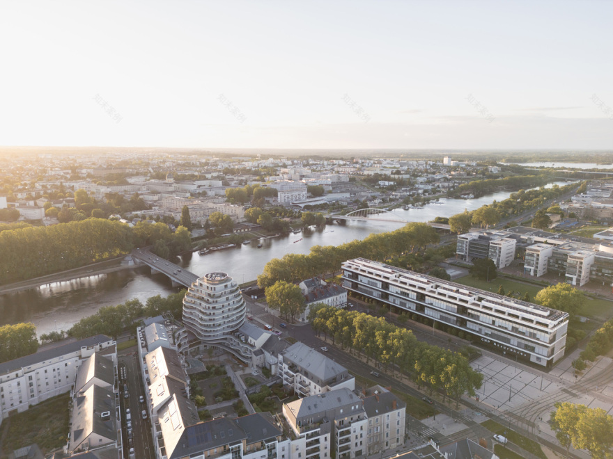 将绿色和自然光融入集托儿所老年公寓一体的住宅楼设计 - 戈者设计 | 戈者设计-25