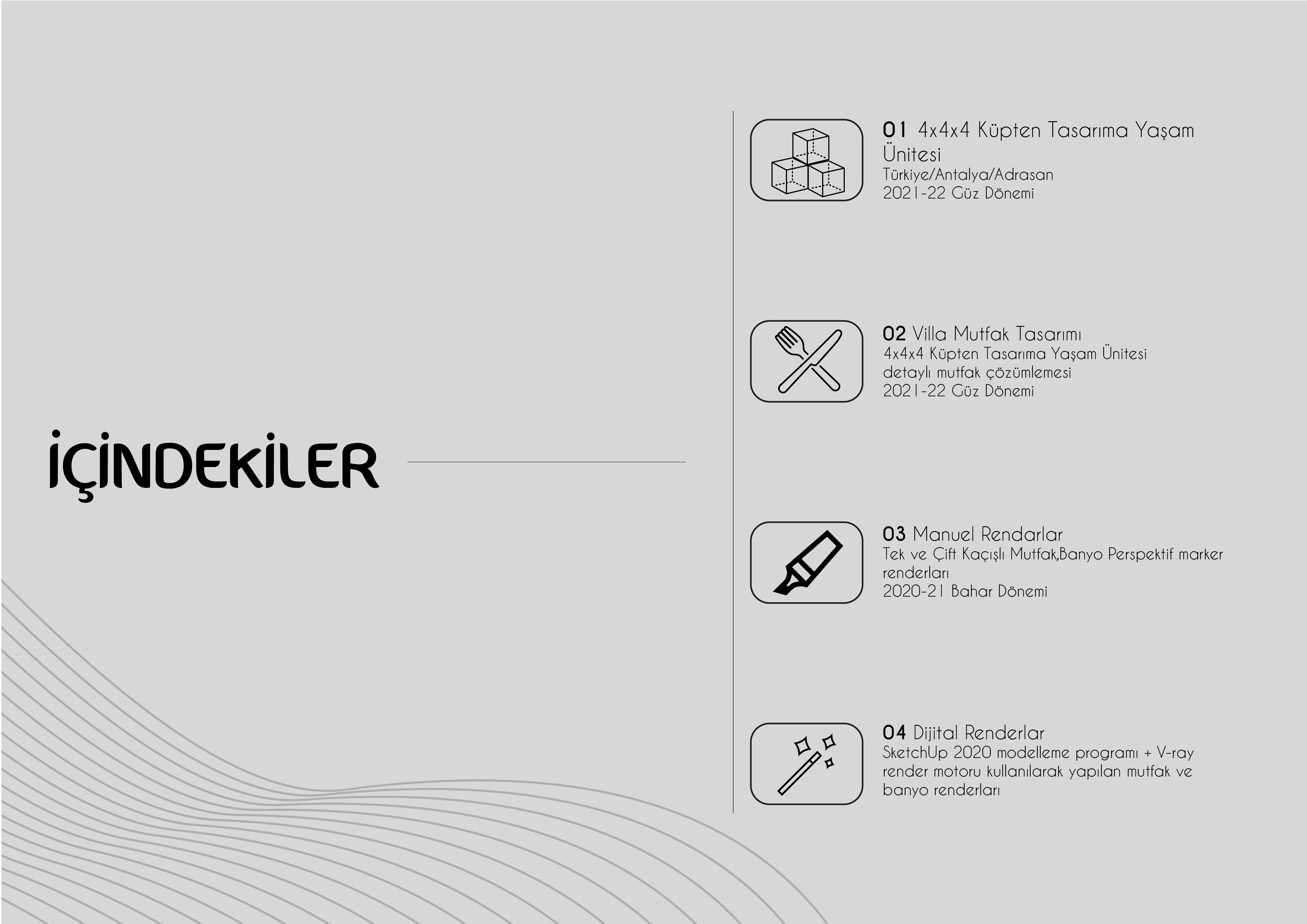 Interior Architecture Student PORTFOLIO-2