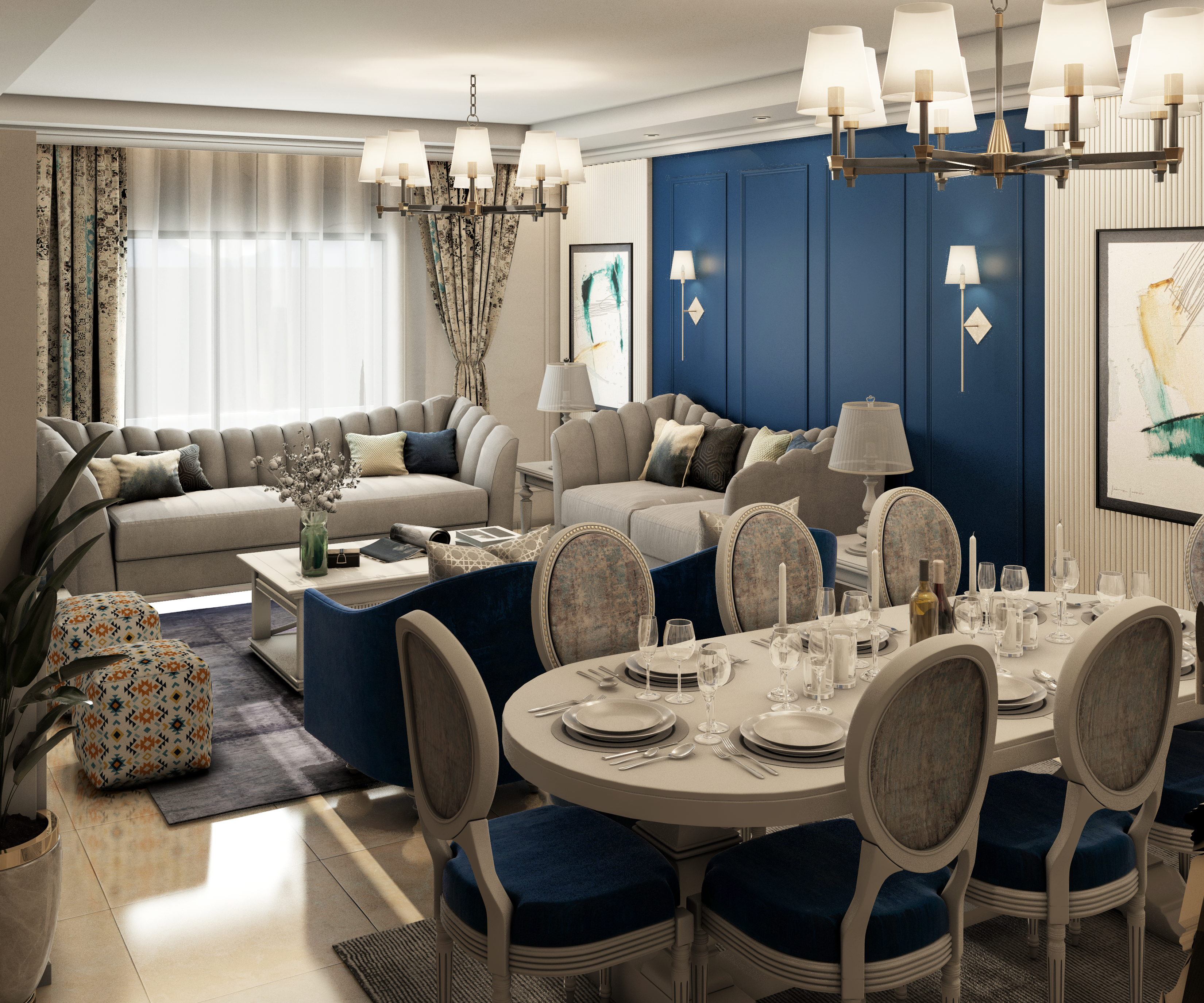 接待和用餐区设计-16