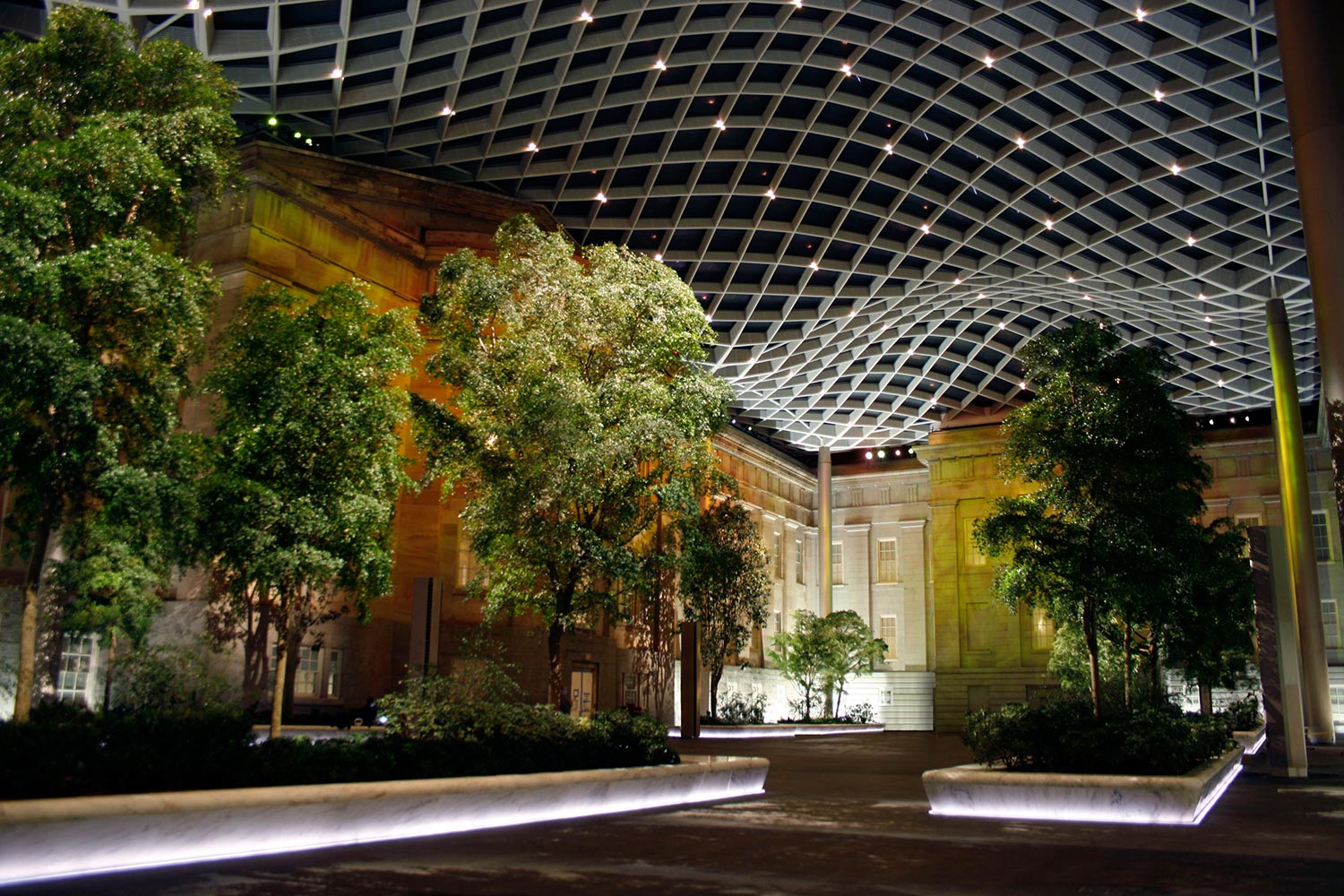 罗伯特和阿琳·科戈德庭院景观设计丨美国华盛顿丨Foster + Partners-5