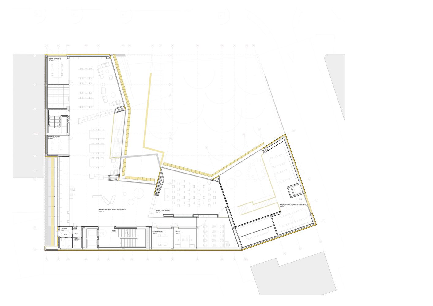 皮拉林·巴耶斯图书馆丨西班牙丨VOL studio architecture-37