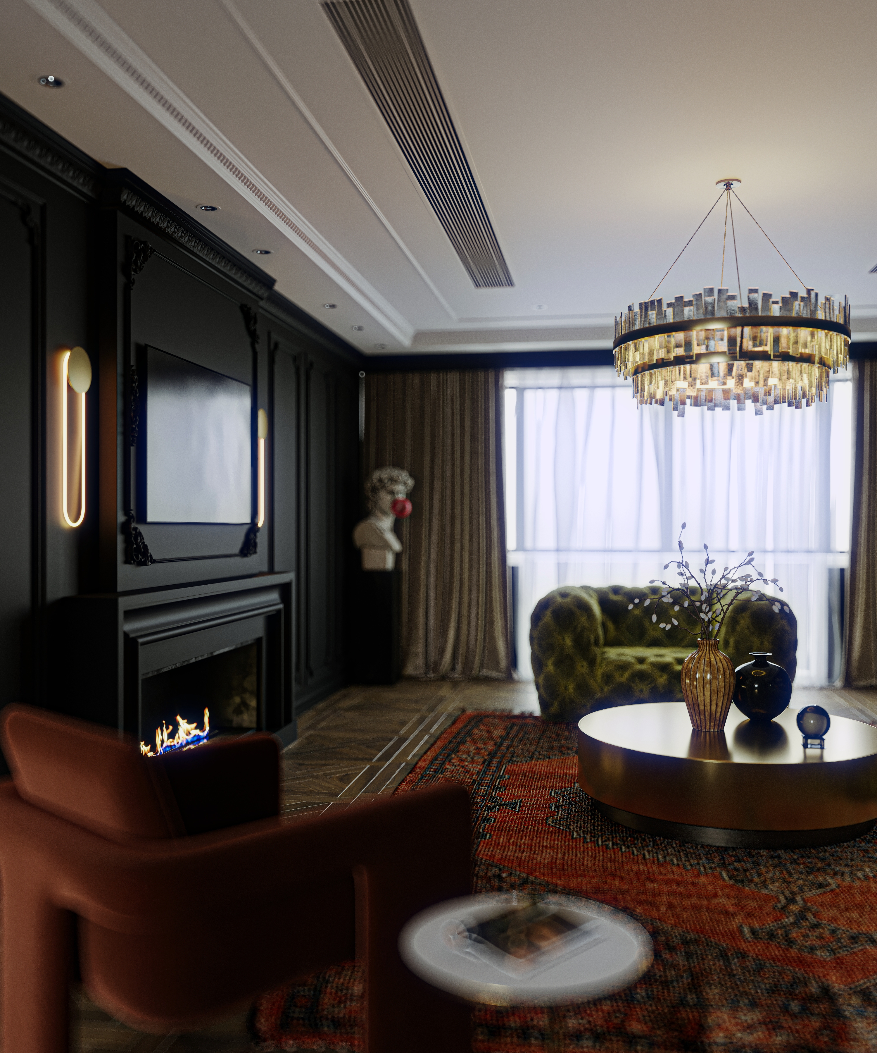 融合传统与现代的 3D 可视化渲染设计-3