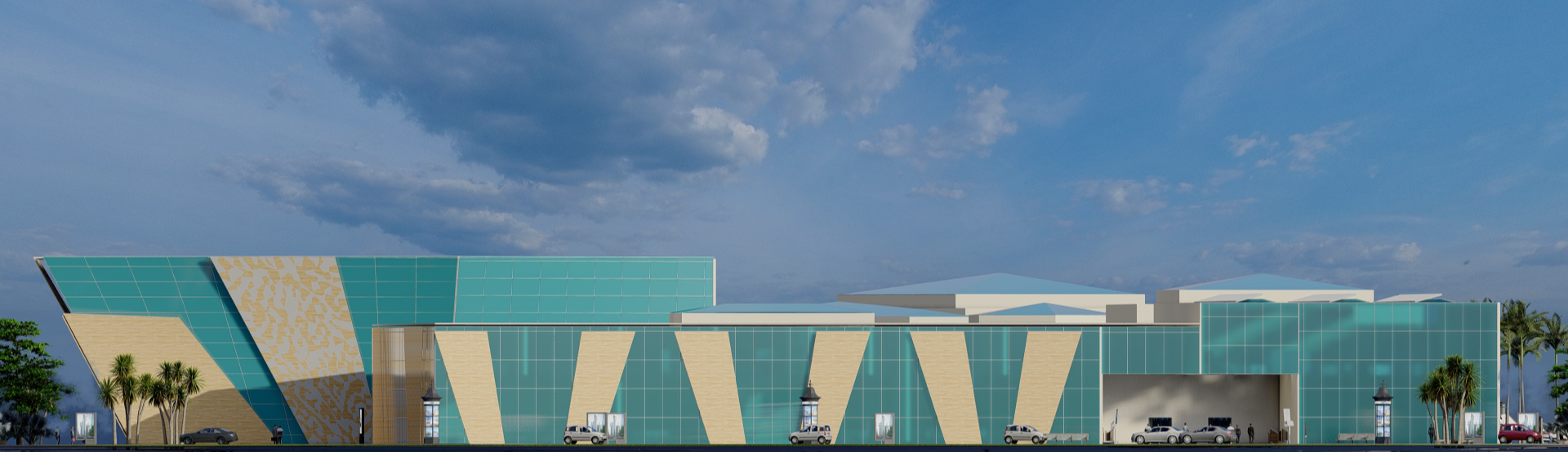 AOI 展览研究中心丨开罗大学工程学院建筑系-12