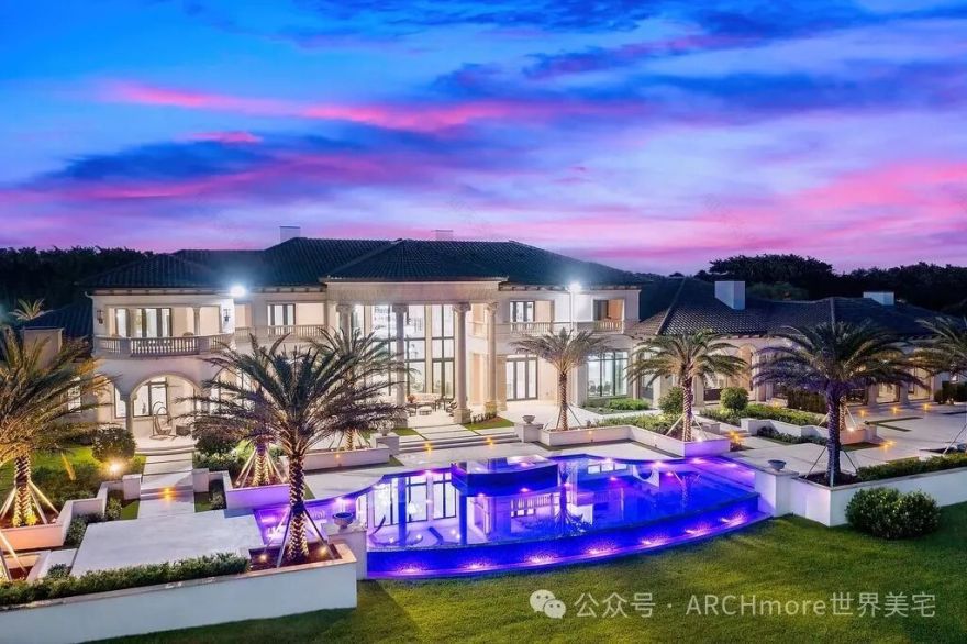 位于德拉海滩的世界级巨型豪宅,拥有近18,500平方英尺的度假式生活空间-38