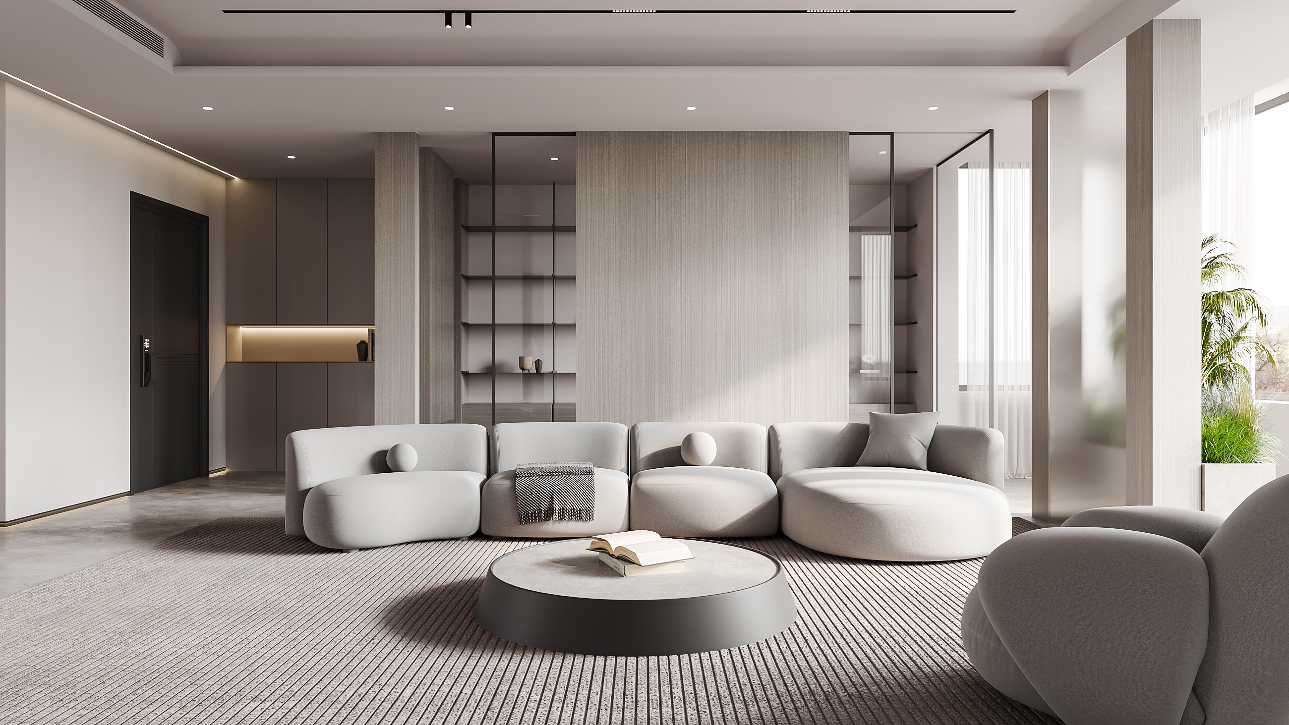 黑白 家是理想生活之根，是人活出某种生命状态的底色，是收纳生活万象丨CH-Design-2