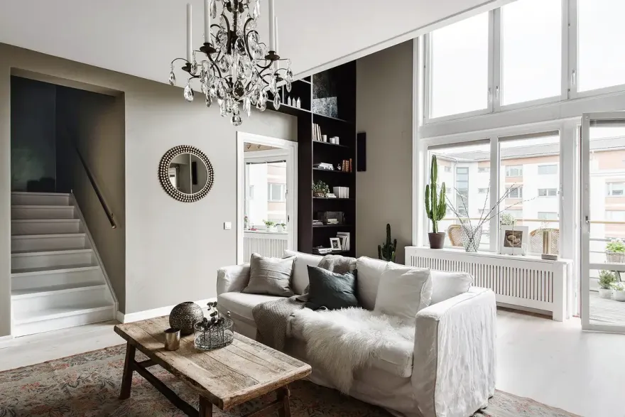 客厅里的秋千 | 打造全家乐享的游戏空间-15