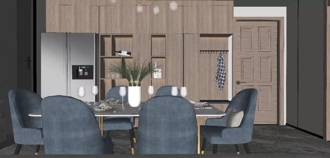 北辰三角洲 C2 区唐宅,现代轻奢风打造舒适生活空间-32