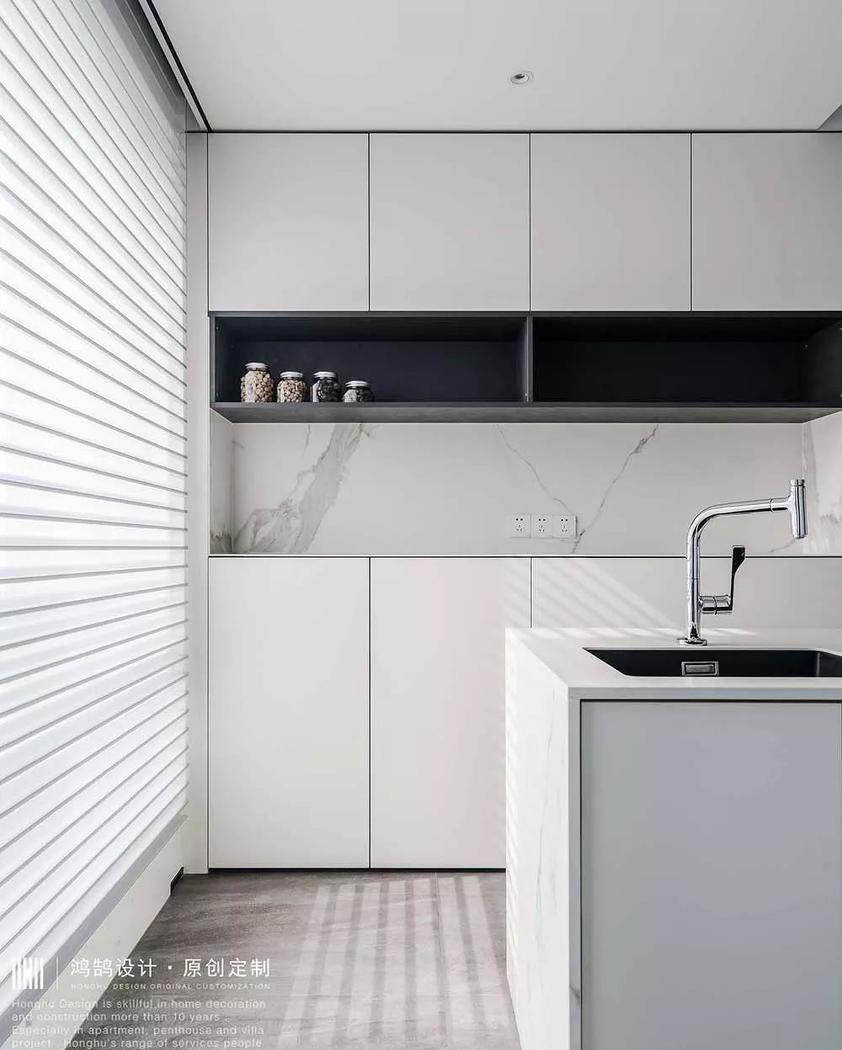 绍兴鸿鹄设计丨现代简约混搭风,优雅呈现高级感-23