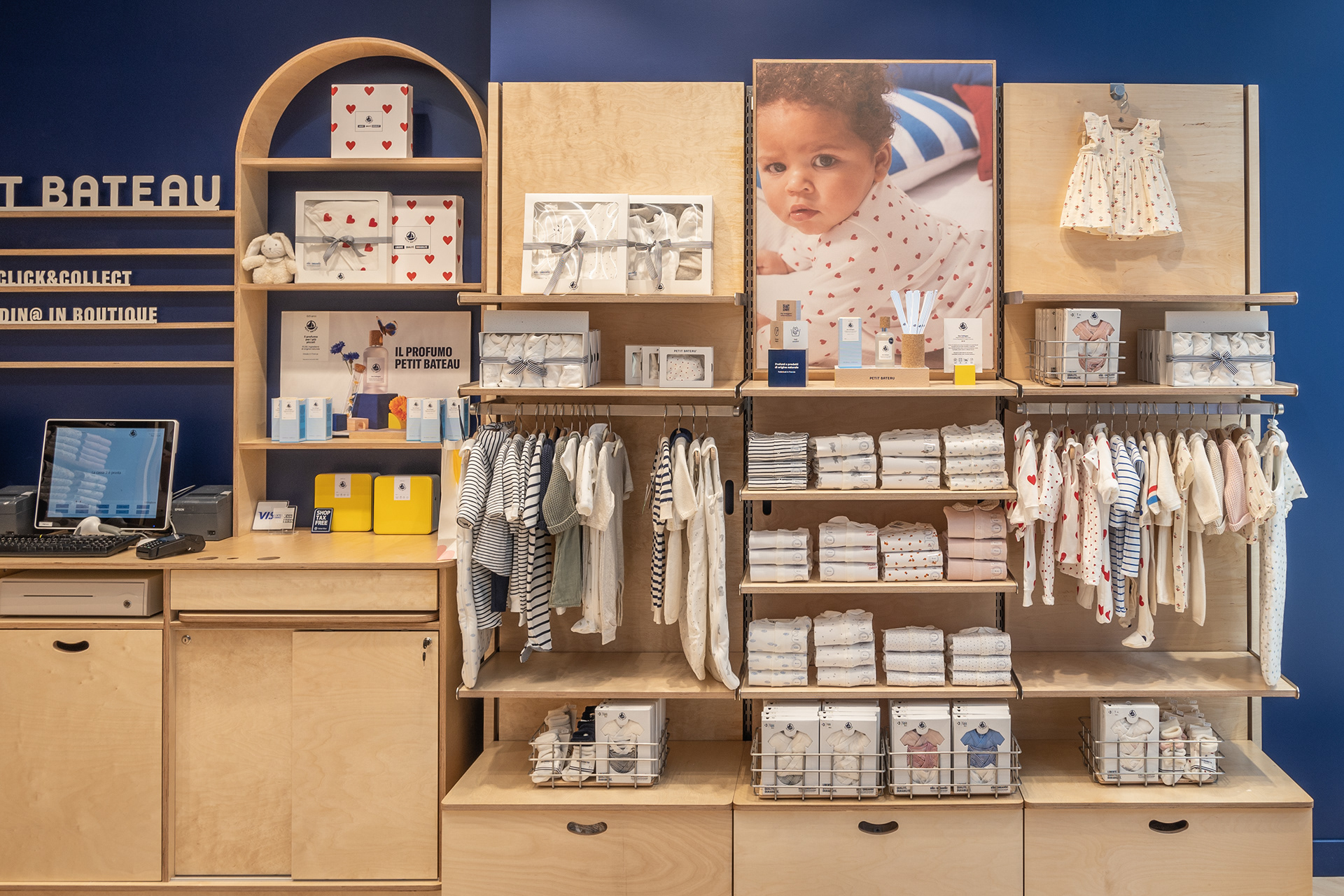 Petit Bateau 商店丨意大利米兰丨Masterplanstudio-13