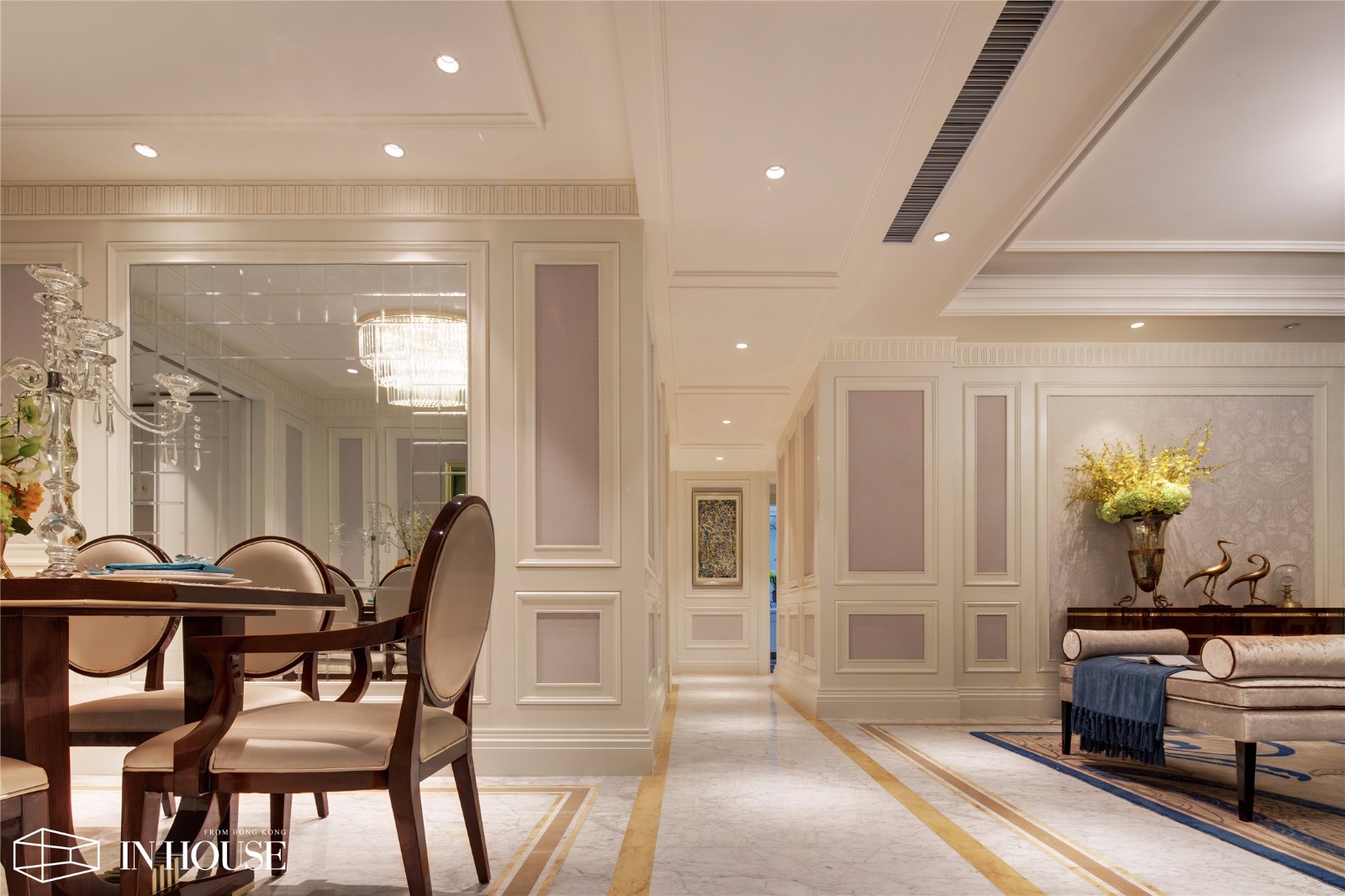 融创中新国际城140㎡样板间软装设计——INHOUSE设计-6