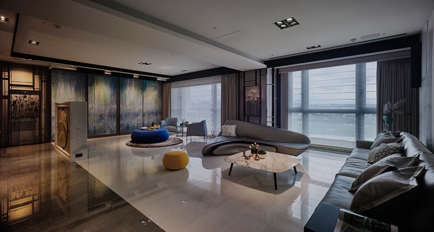 432㎡混搭风别墅 D.H.I.A. 黄静文室内设计-2