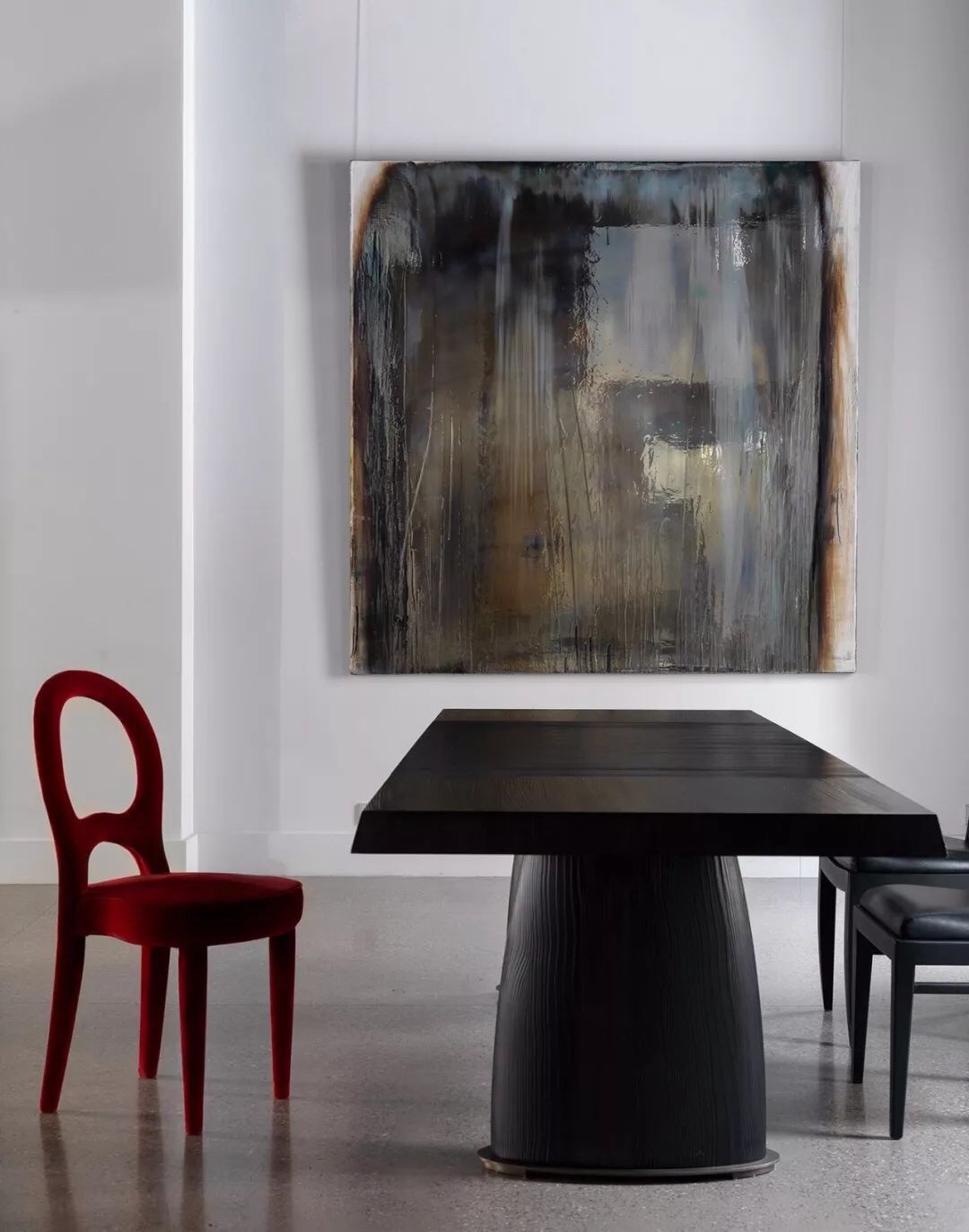 莫斯科现代风公寓设计，刚柔并重的艺术宅邸-35