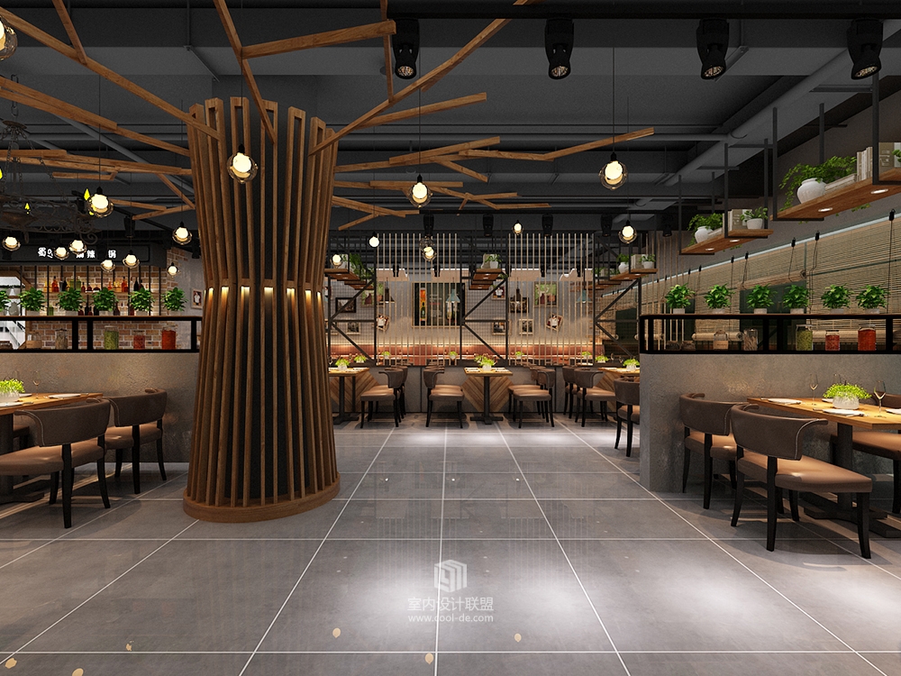 工业风 麻辣香锅 快餐 轻工业 荣盛未来城-0