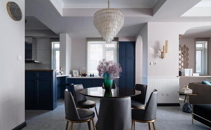 幸福格色平层设计 | 阖家欢享的温馨空间-13