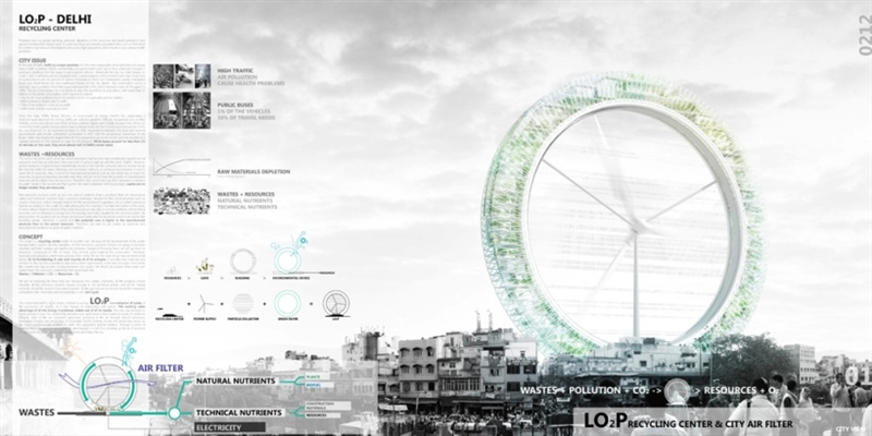2011 EVOLO竞赛大奖:LO2P 新德里空气循环中心-0