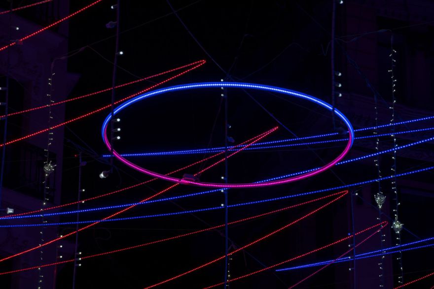 IRIS 灯光装置丨西班牙马德里丨Brut Deluxe-24