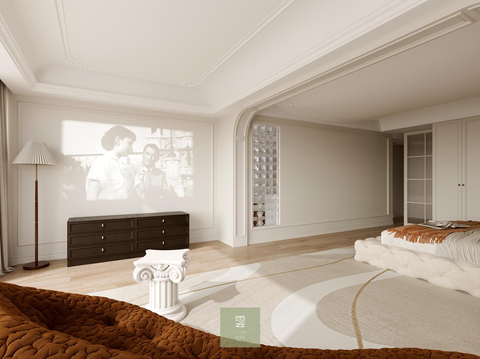 法式别墅设计丨中国惠州丨梯云空间设计-16