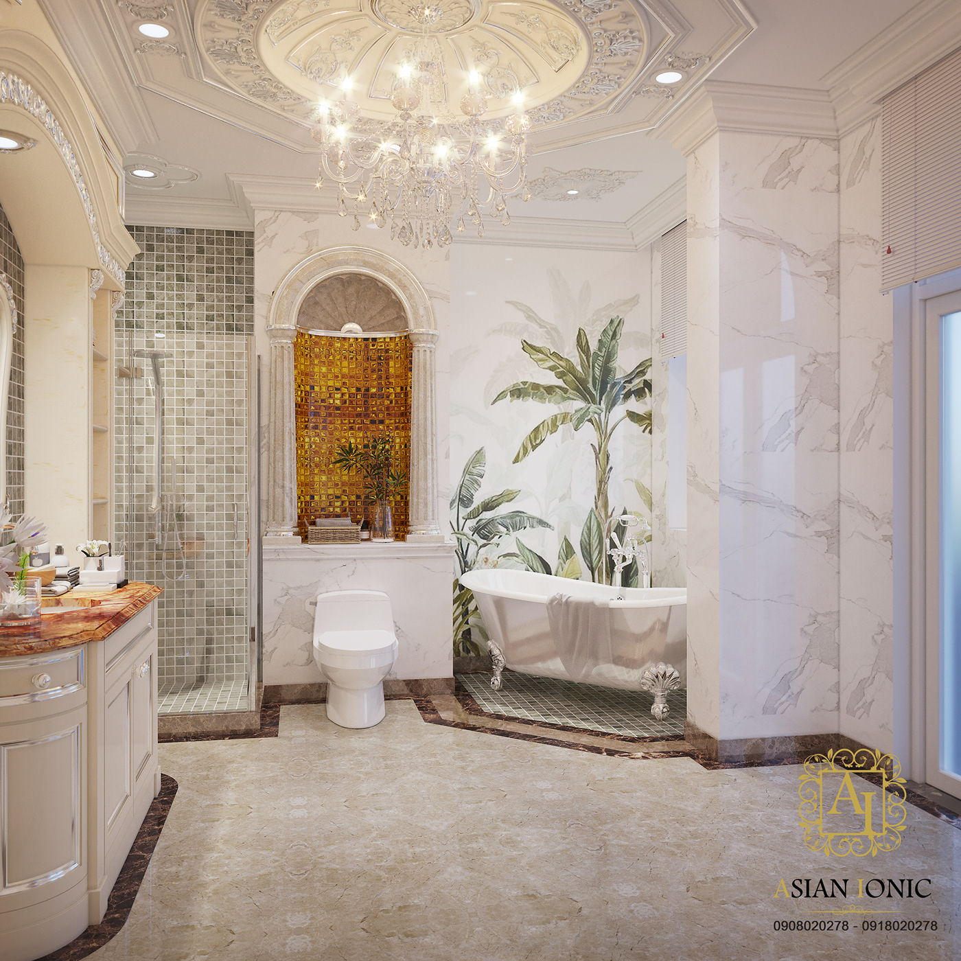 BATHROOM MASTER 设计丨Ionic Architect-31