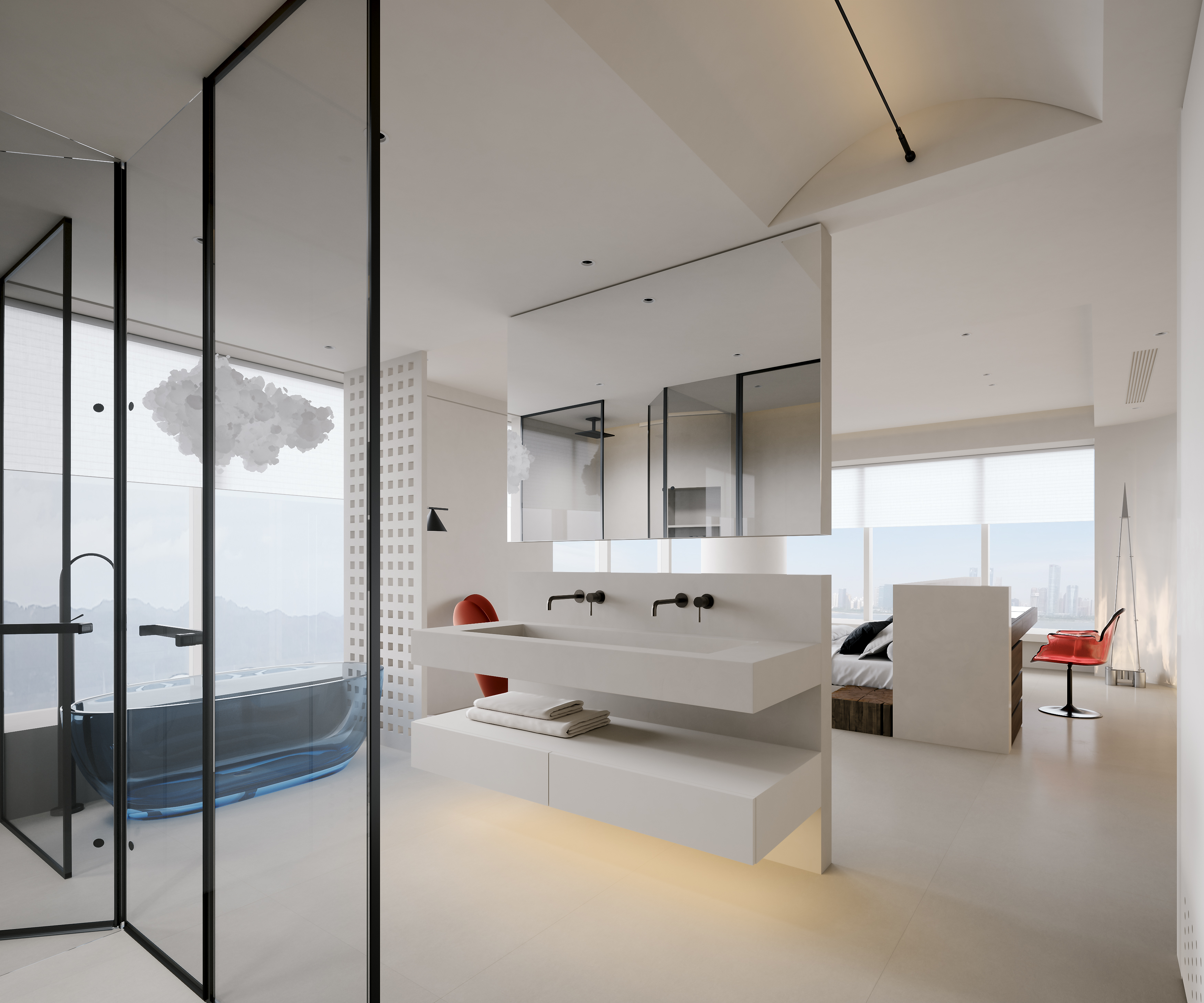 翡翠湾丨半境空间设计-19