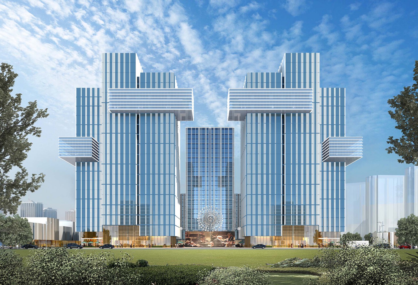 杭州 Winland Center丨中国杭州丨Arquitectonica,Farrells 等-81