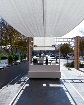 步行天篷（3ra 咖啡小酒馆）丨伊朗丨Paad Architects