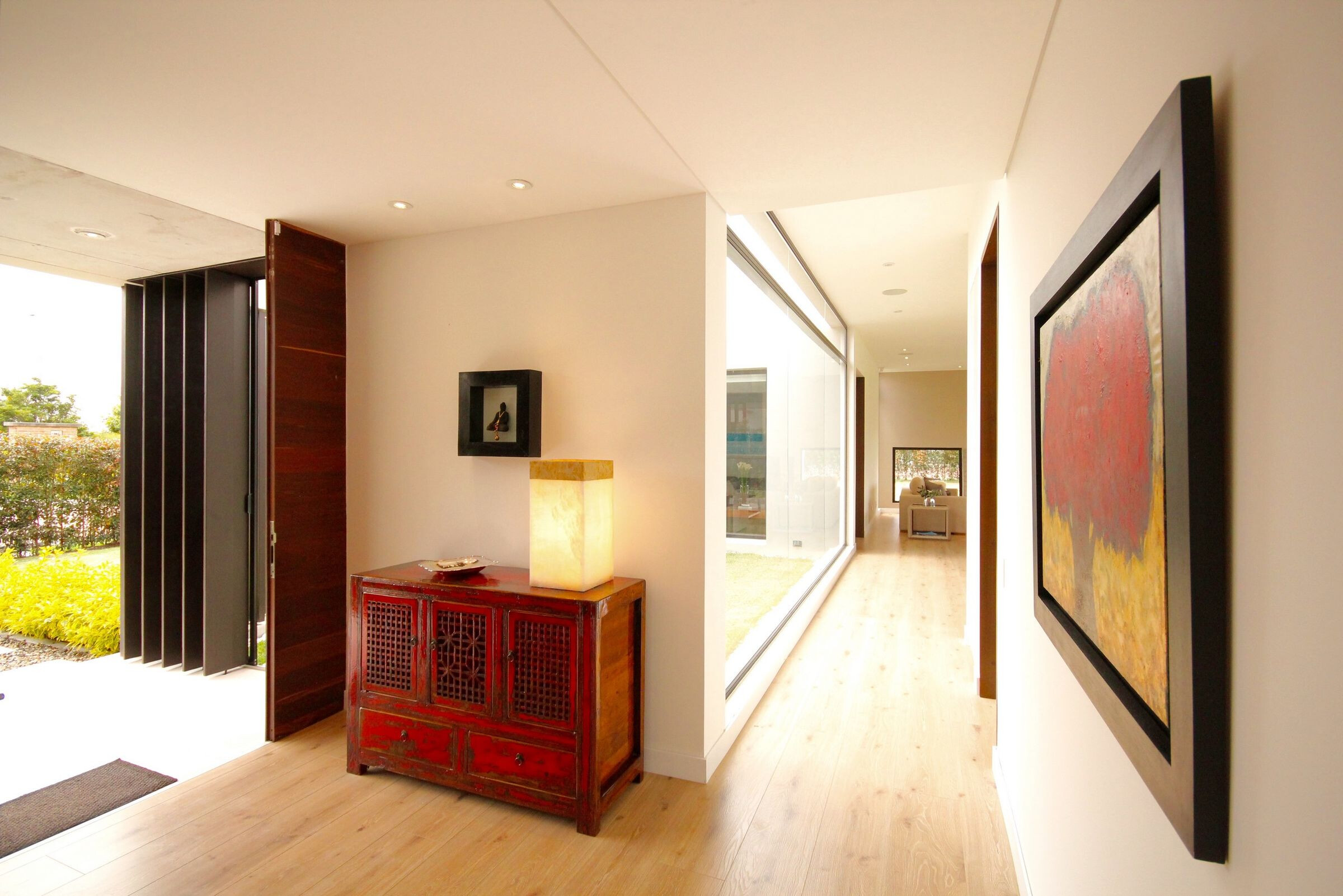 哥伦比亚 L 型别墅 · Campuzano Arquitectos 的室内外一体化设计-42