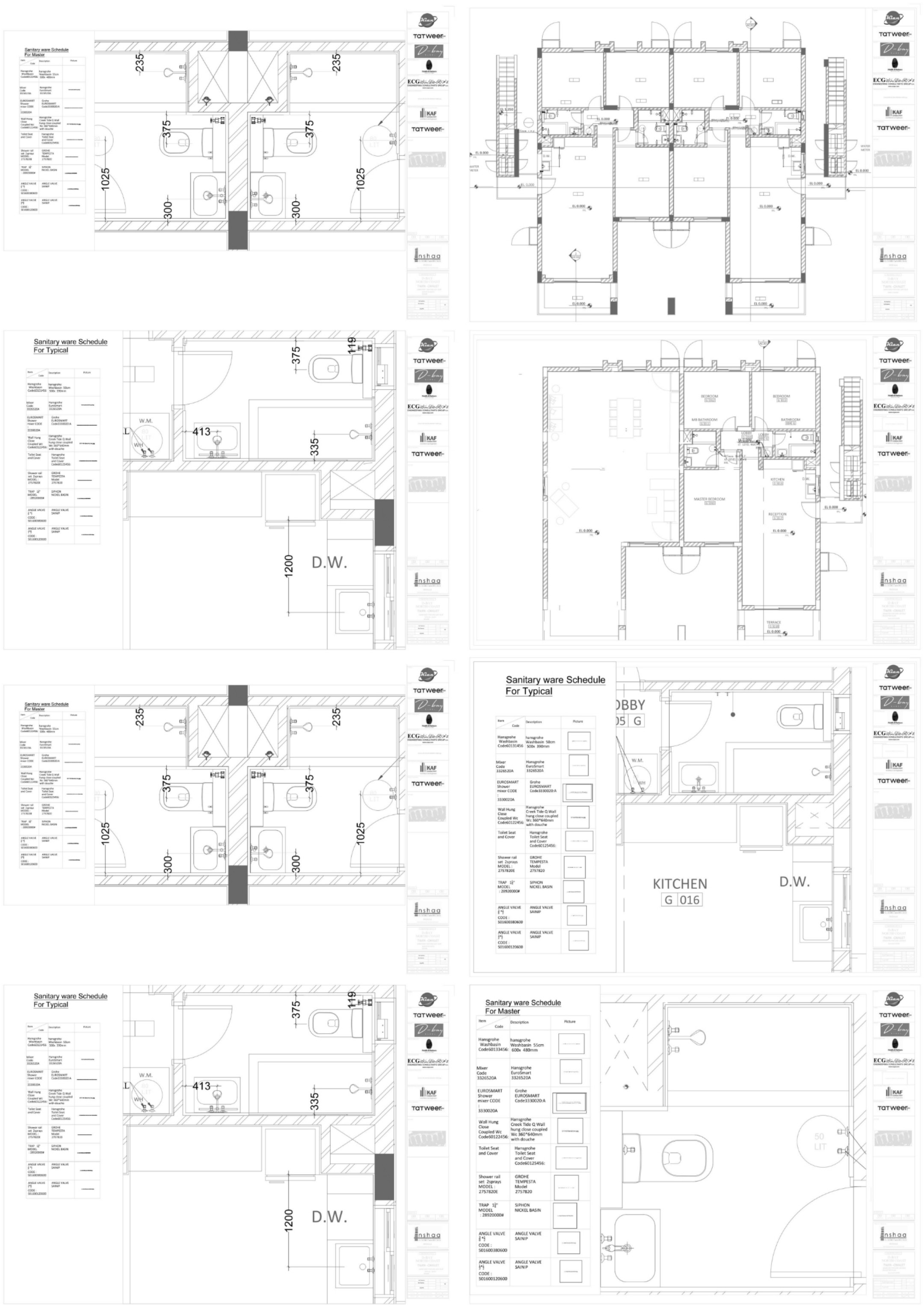 D  Bay卫生洁具建筑施工图相关项目-14