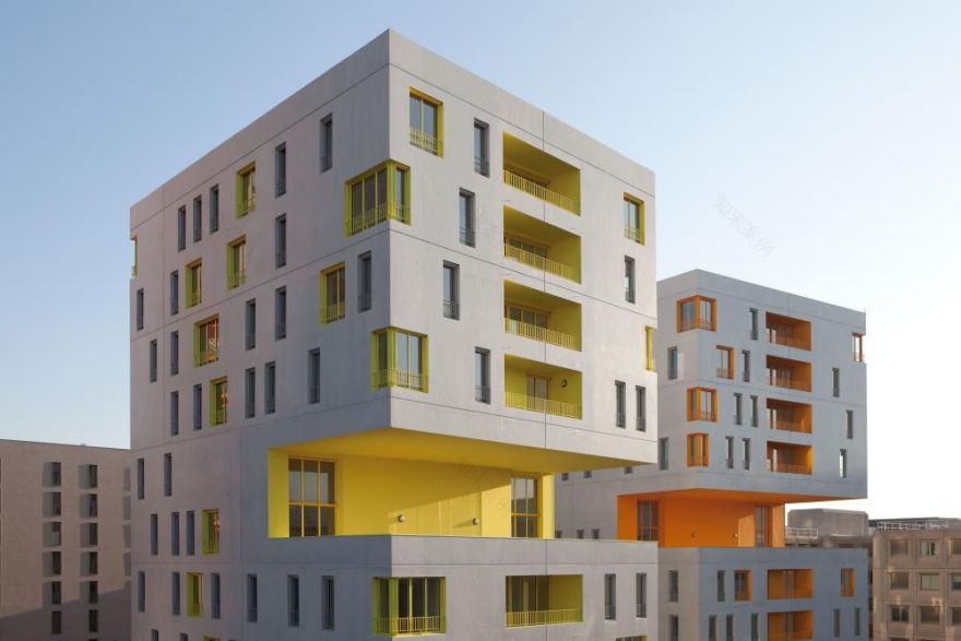 现代城市绿洲 · 法国 Evry 住宅区-5