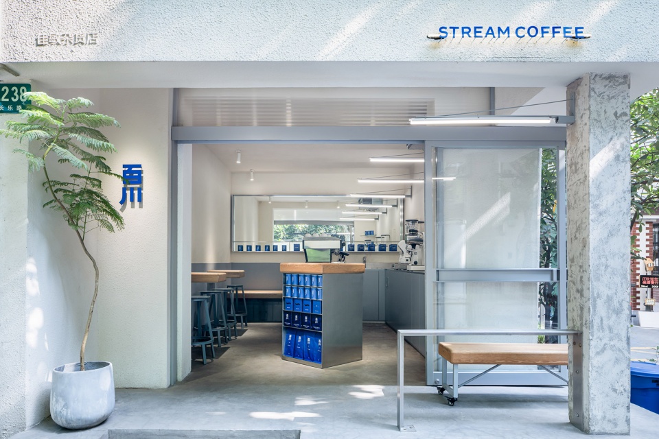 百川咖啡 | 一岸建筑打造 minimal 简约风小店-7