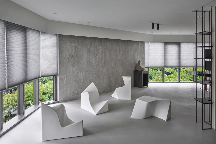 八角·三线++ 一方 | 绿意环绕的台北生活空间-62