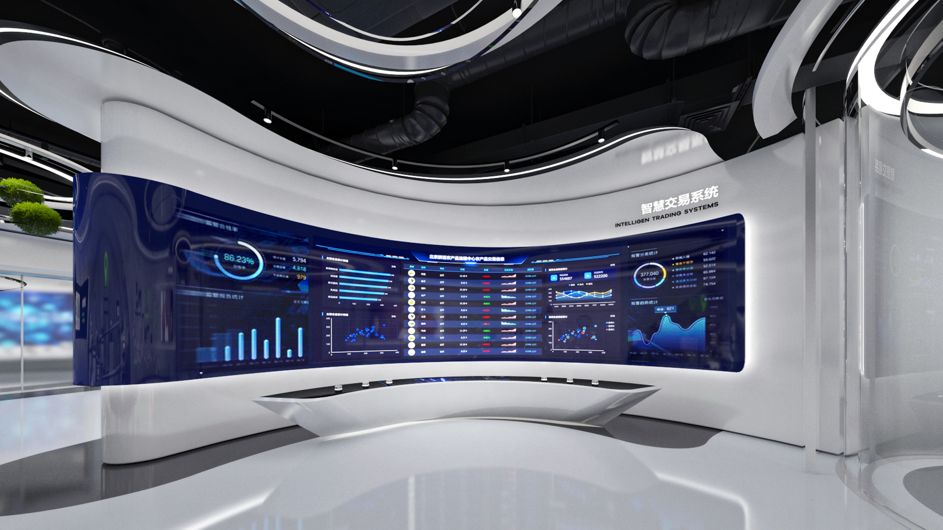 某集团企业展厅-5