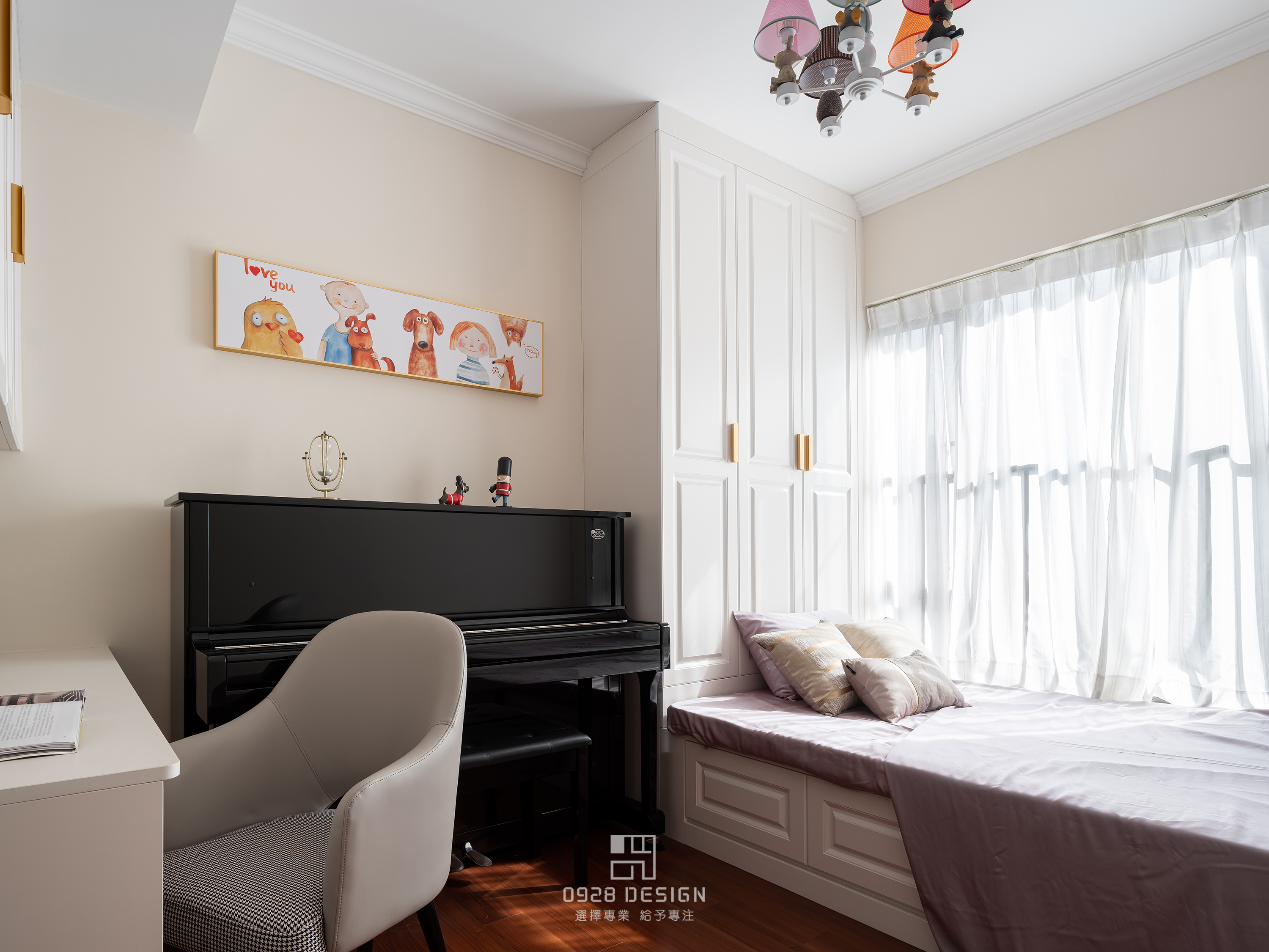 玖龙玺花园的后现代混搭家居设计-46