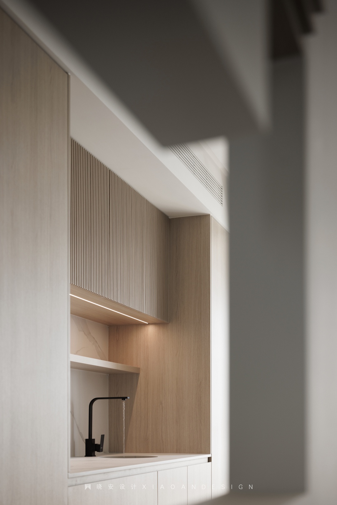 以白为序,塑造个性空间形态丨晓安设计-15