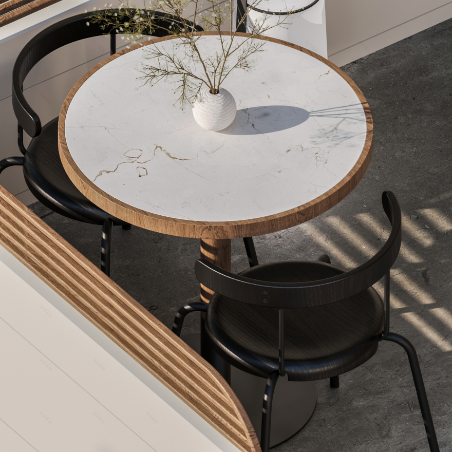 根咖啡馆户外区域丨Alaa Basem-7