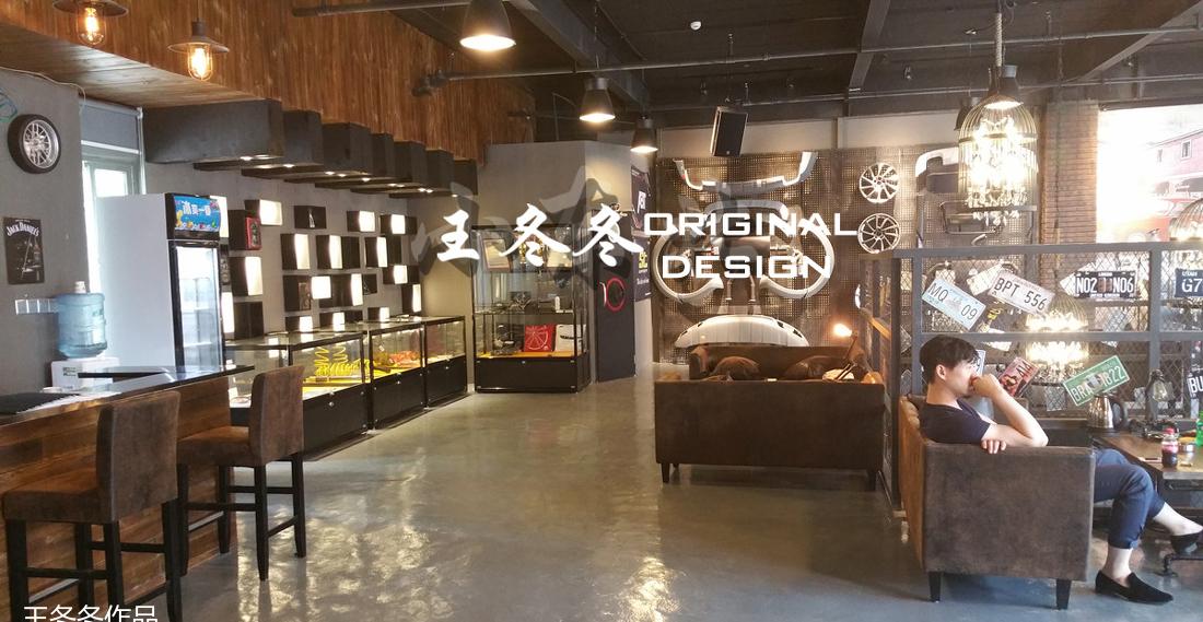 王冬冬原创 LOFT 汽车改装店设计-30