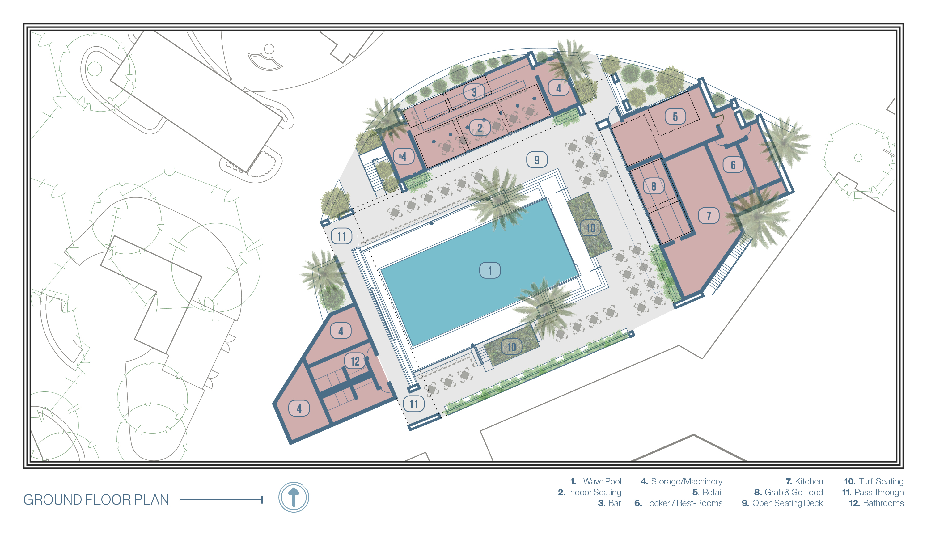 Dallas 热带海滩娱乐中心 | BLUR Workshop 的混合商业设计-17